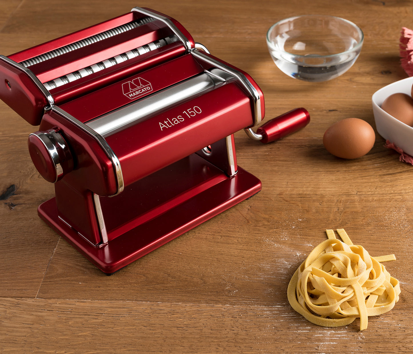 ATLAS 150 RED - MAQ MACARRAO 3 TIPOS MASSAS