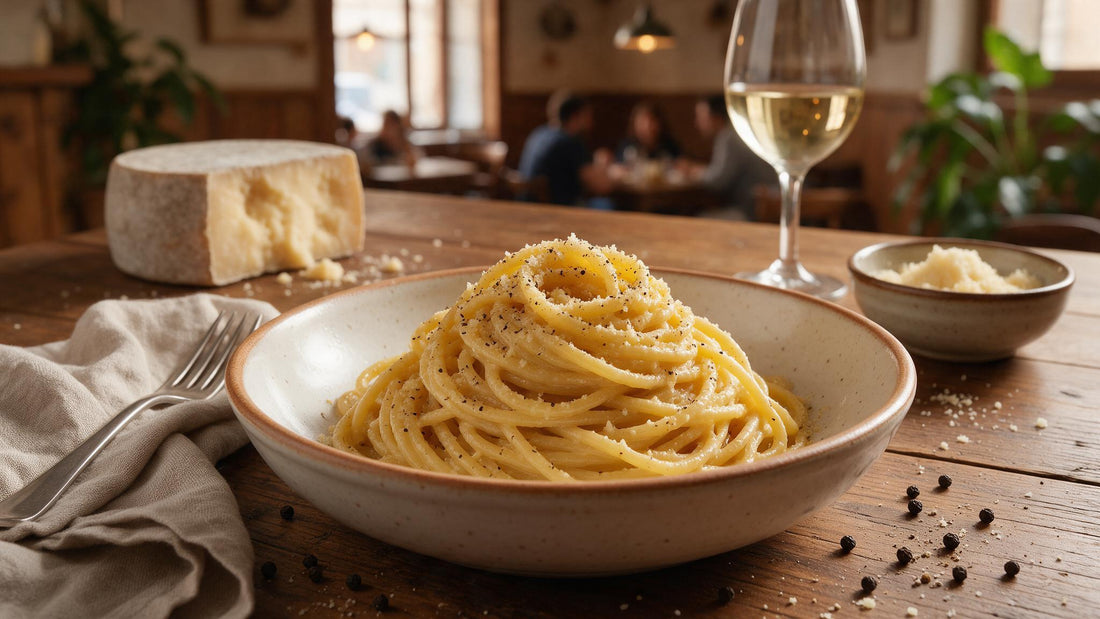Cacio e Pepe – O Clássico Romano de 3 Ingredientes