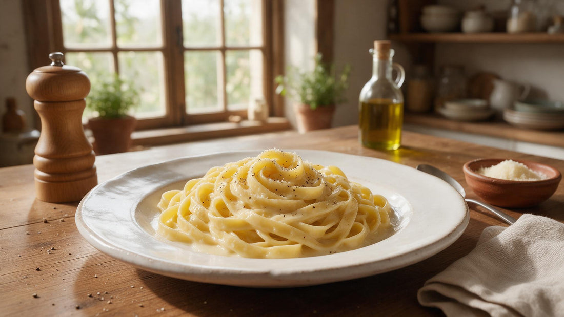 Fettuccine Alfredo Cremoso com Massa Fresca