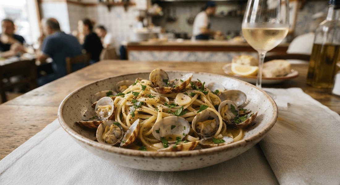 Como fazer linguine alle vongole tradicional napolitano